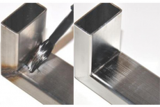 Weld bleaching methods