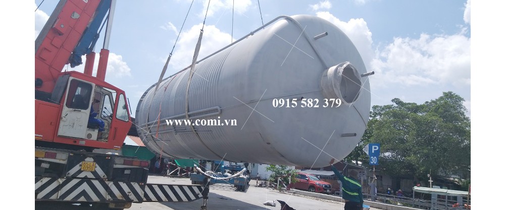Sai Gon Mien Tay Beer - Installation of fermentation tanks