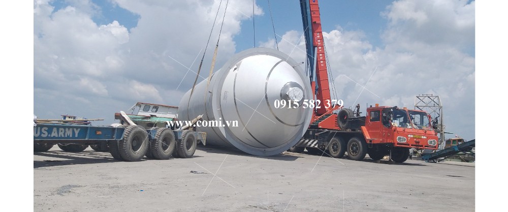 Sai Gon Mien Tay Beer - Installation of fermentation tanks