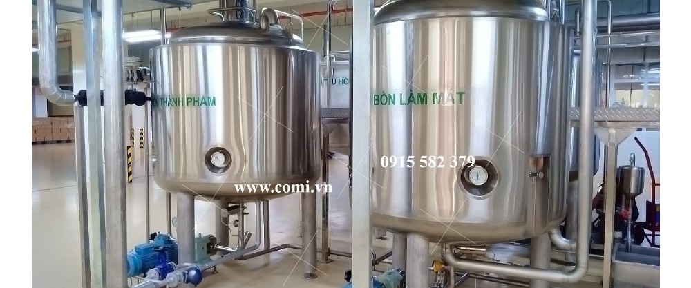 Uniben HY- Thi công hệ thống nấu Soup bí ngô