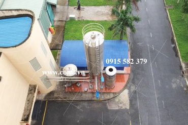 Sai Gon Soc Trang Beer - Installation of fermentation tanks